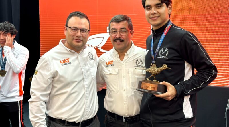 Alumno de la UAT conquista oro en Nacional de Taekwondo