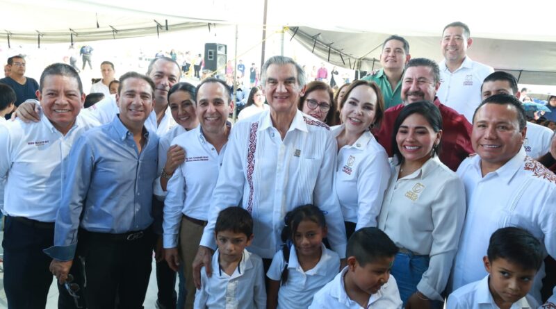 Inauguración de nueva primaria en Nuevo Laredo fortalece educación humanista: Américo