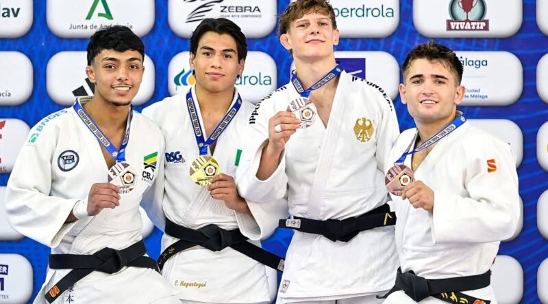 Eduardo Sagastegui se corona en Málaga y suma otro título en judo europeo