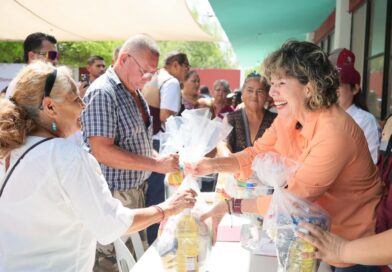 Entrega SEBIEN apoyos sociales en San Fernando