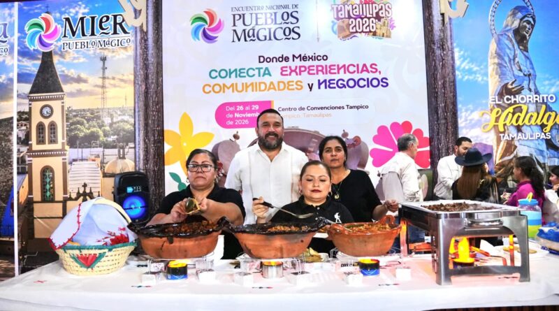 Convivencia familiar, recreación y gastronomía en stand de Turismo