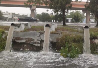 Mantiene Gobierno de Beto Granados operativo permanente para atender contingencia por lluvias en Matamoros